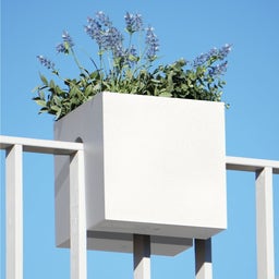 rephorm 'Steckling Cube' Balcony Planter - white