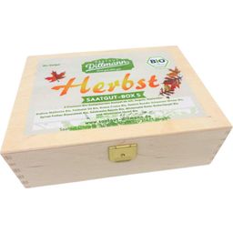 Herbst Saatgut-Box S Bio - Holzbox
