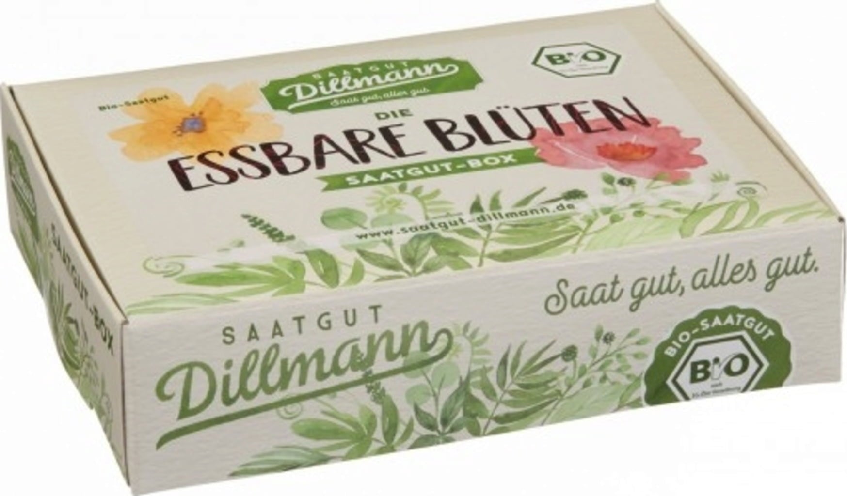 Saatgut Dillmann Organic Edible Flowers Seed Box, S