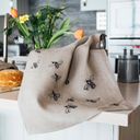 Helen Round Kuhinjska brisača iz lana - Bee Design
