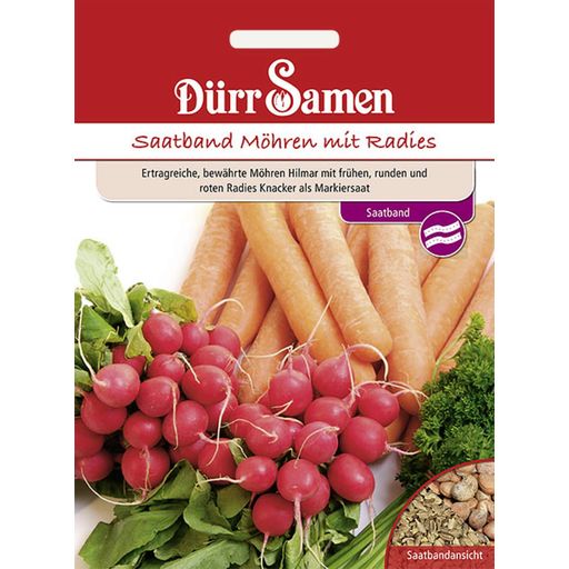 Dürr Samen Carrots and Radishes Seed Band - 1 Pkg