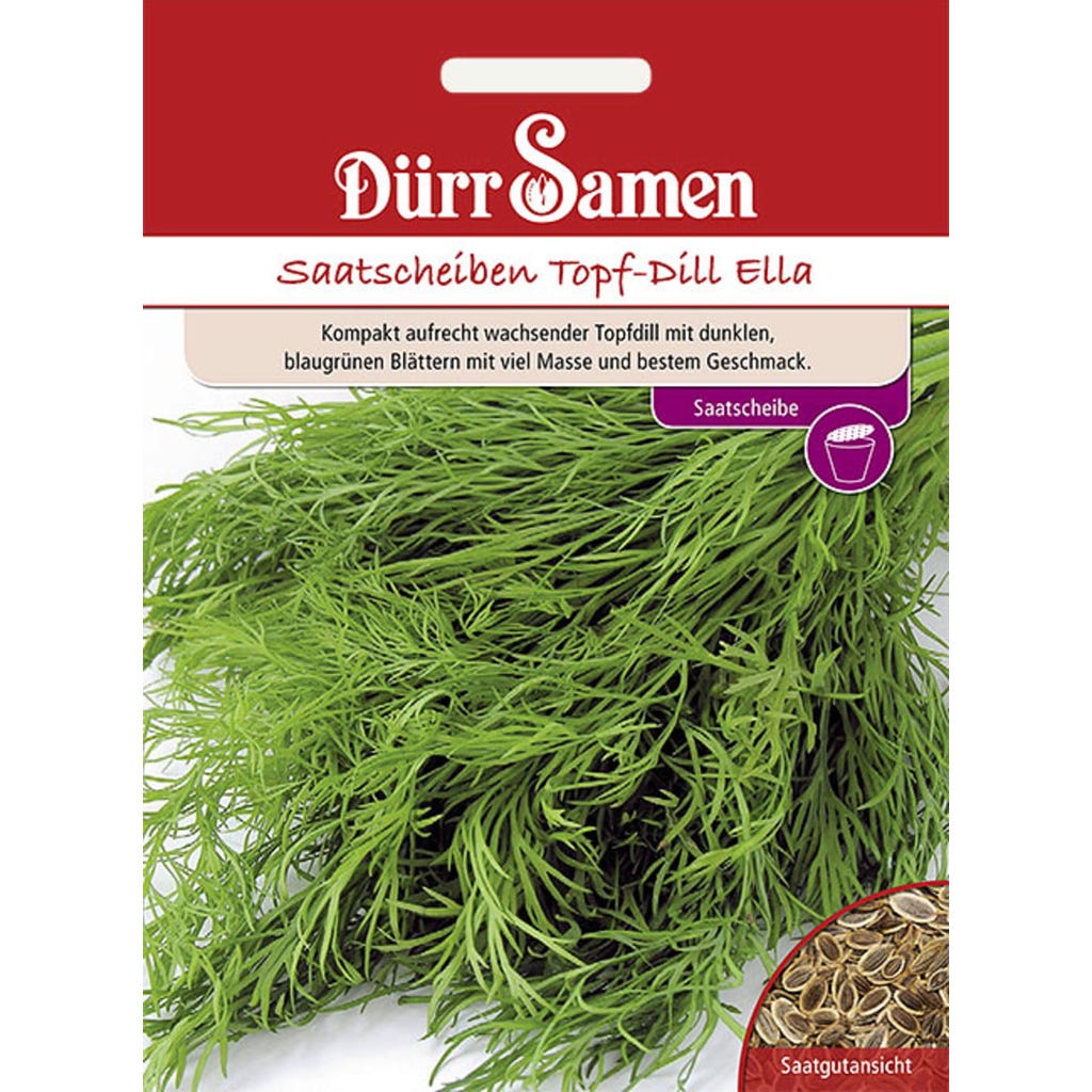 Drr Samen Saatscheiben Dill, 1 Packung - Bloomling Deutschland