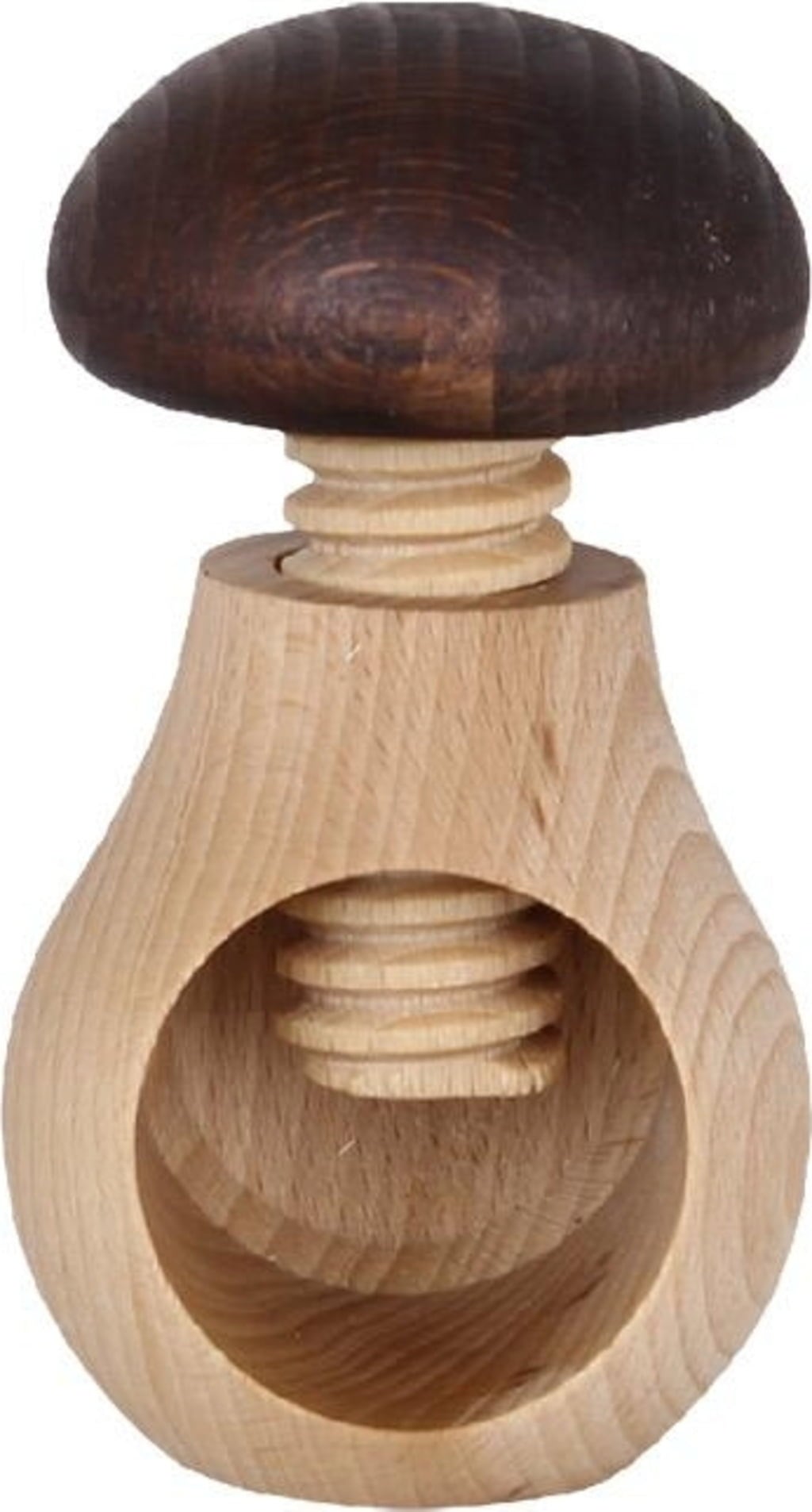 Mushroom Nutcracker, Brown