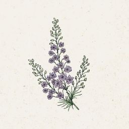 Delphinium Consolida "Misty Lavender" - Delphinium