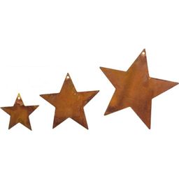Felakasztható csillagok - 3 darabos készlet - Ø 8 cm