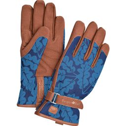 Burgon & Ball Gardening Gloves - Oak Leaf, Navy - M/L