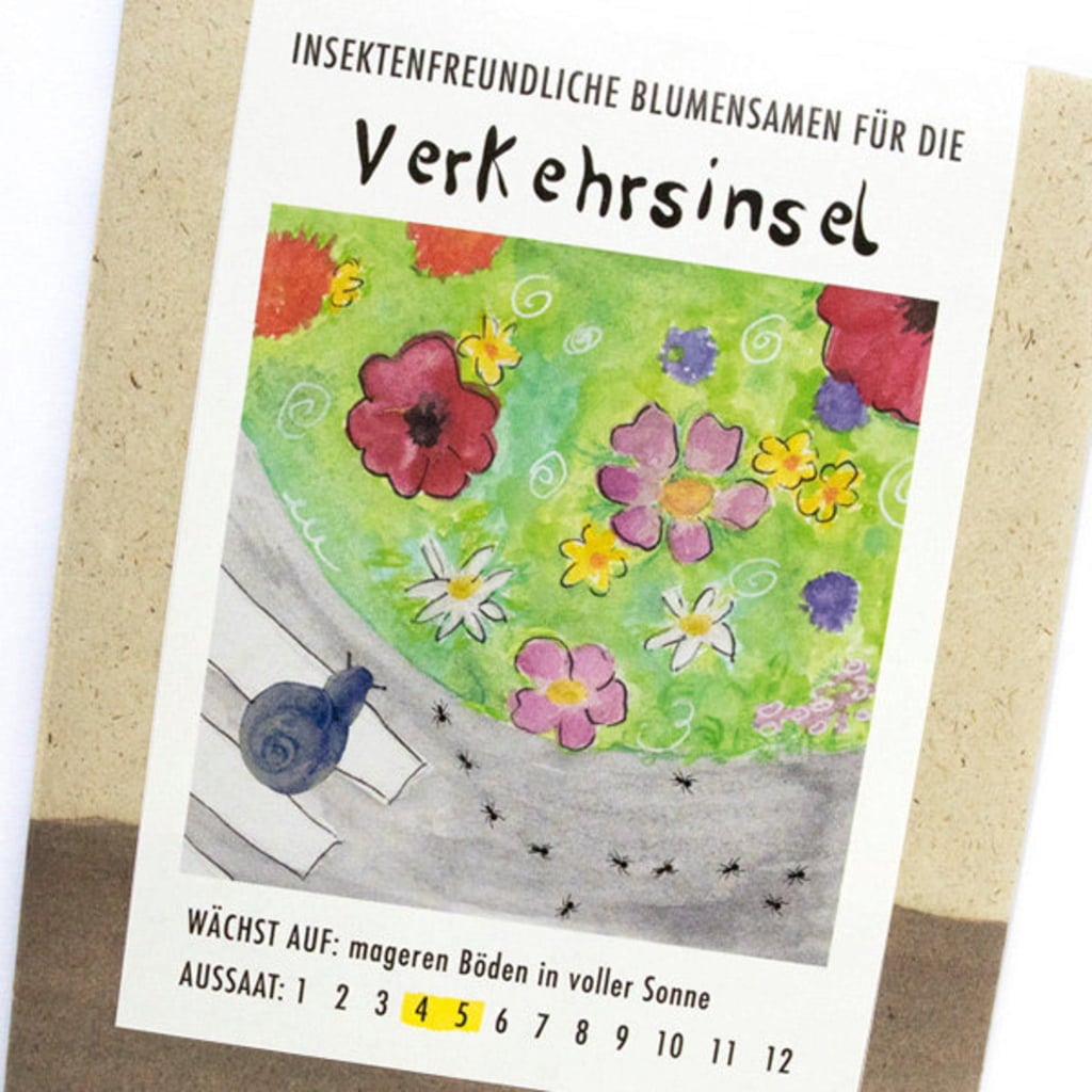 Insektenfreundliche Blumensamenmischung für die Verkehrsinsel - 1 Pkg