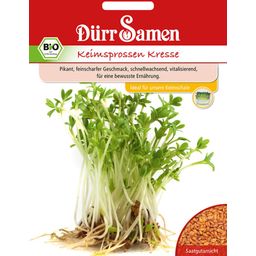 Dürr Samen Organic Cress Sprouting Seeds - 1 Pkg