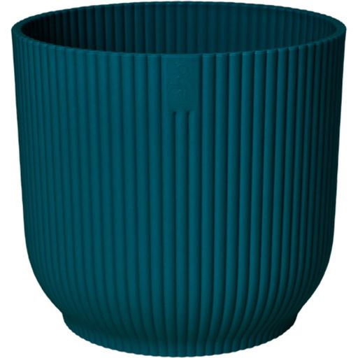 elho Cache-Pot VIBES FOLD Rond - 25 cm - bleu foncé