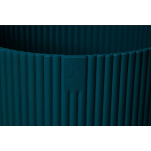 elho Cache-Pot VIBES FOLD Rond - 25 cm - bleu foncé