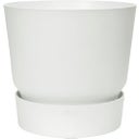 elho greenville Planter Round 18cm - White