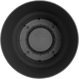 elho greenville round, 18 cm - nero