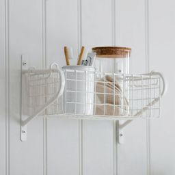 Garden Trading Hanging Basket in Lily White - Small