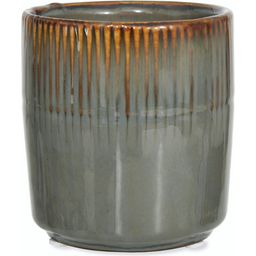 Garden Trading Hillesley Topf in Grau - Keramik - 13,5 cm