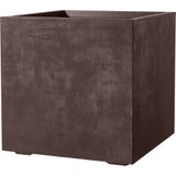 Kocka za rastline "Millenium" z zbiralnikom vode - Brownstone