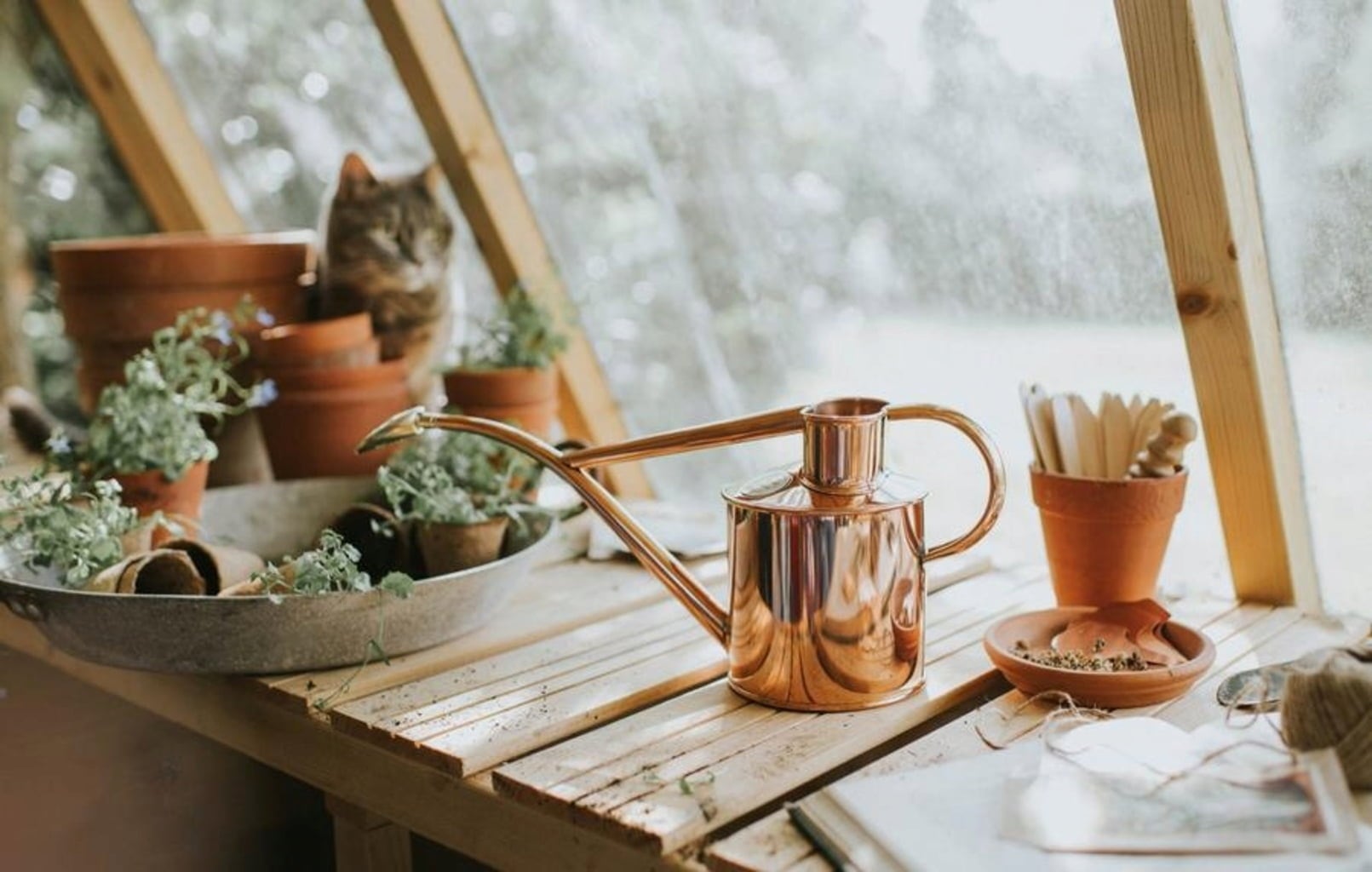 Vattenkanna & Vattenpruta Set - Classic Copper  - koppar