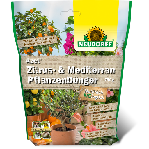 Azet - Fertilizzante per Agrumi e Piante Mediterranee - 750 g