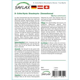 Saflax Bonsai - Közönséges mirtusz  - 1 csomag
