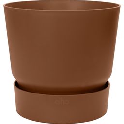 elho greenville Planter Round 25 cm - Ginger Brown