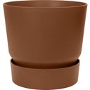 elho greenville Planter Round 16 cm - Ginger Brown