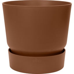 elho greenville Planter Round 16 cm - Ginger Brown