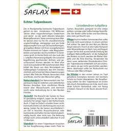 Saflax Amerkikaanse Tulpenboom - 1 Verpakking