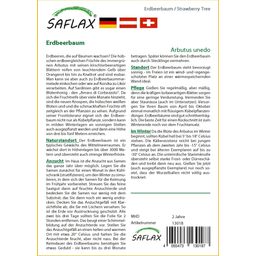 Saflax Erdbeerbaum - 1 Pkg