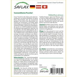 Saflax Zonnebloem Puschel - 1 Verpakking