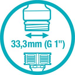 GARDENA Toma de Grifo 33,3 mm (G 1