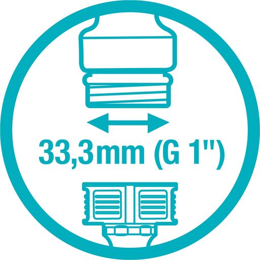 GARDENA Hahnverbinder 33,3mm (G 1