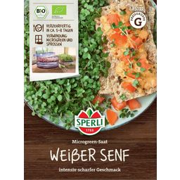 Sperli Bio Microgreen-Saat "Weißer Senf"