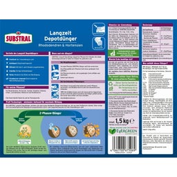 Langzeit-Dünger für Rhododendron & Hortensien - 1,5 kg