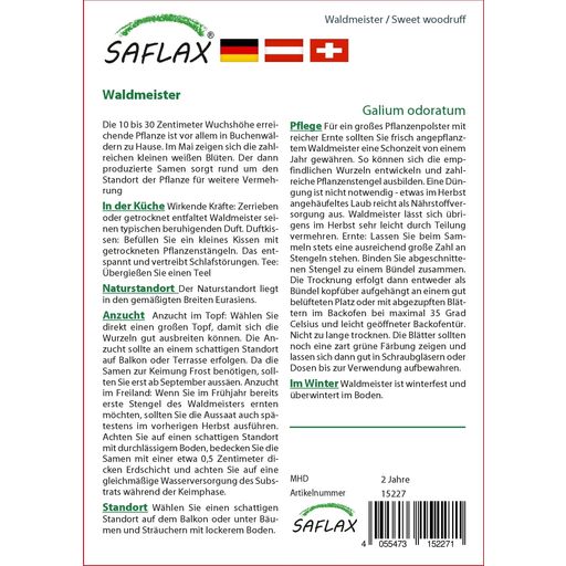 Saflax Woodruff - 1 Pkg