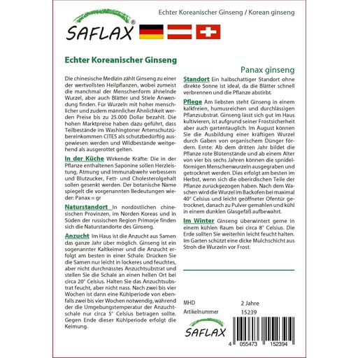 Saflax Ginseng - 1 conf.