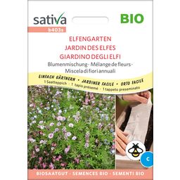 Bio Blumenmischung "Elfengarten" Saatteppich"