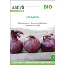 Sativa Biologische Uienzaden “Red Baron” - 1 Verpakking