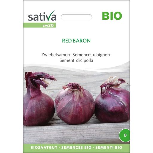 Sativa Sementi di Cipolla Bio - Red Baron - 1 conf.