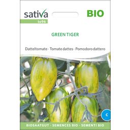 Sativa Tomate Dátil Ecológico - Green Tiger - 1 paq.