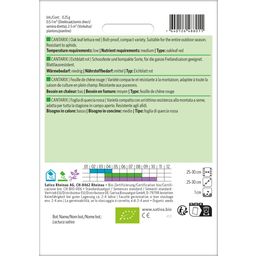 Sativa Biologisch Rood Eikenblad “Cantarix” - 1 Verpakking