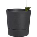 Kvetináč greensense aqua care round 30 cm - charcoal gray