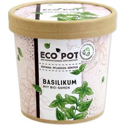 Feel Green ecopot "Basilikum"
