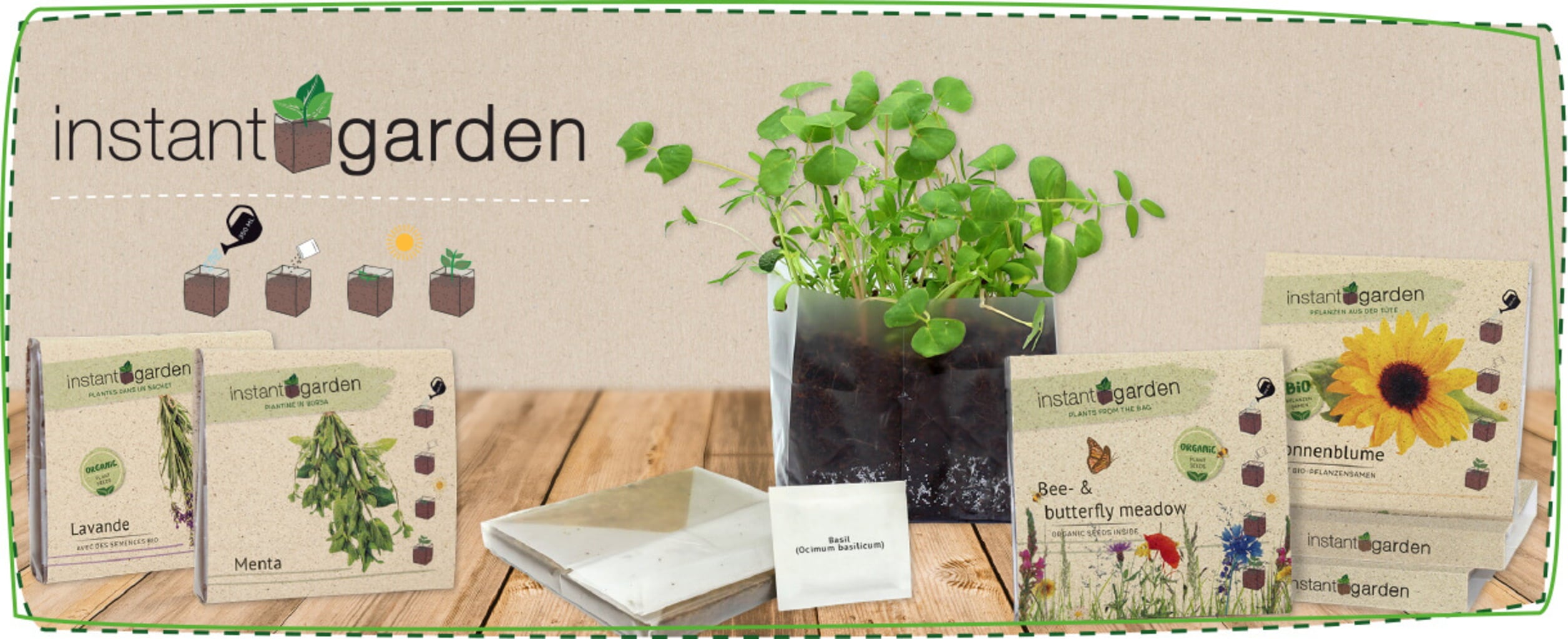 Feel Green instant garden 