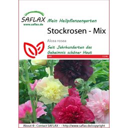 Saflax Stockrosen Mix
