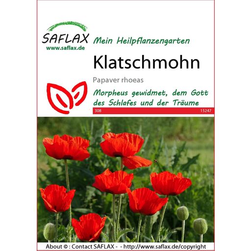 Saflax Klatschmohn - 1 Pkg