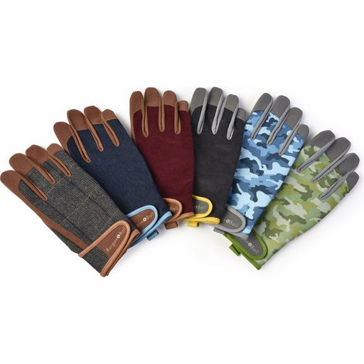 Burgon & Ball Tweed Gardening Gloves for Large Hands