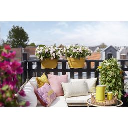 Balconnière VIBIA Campana Flower Bridge - 40 cm - Jaune miel