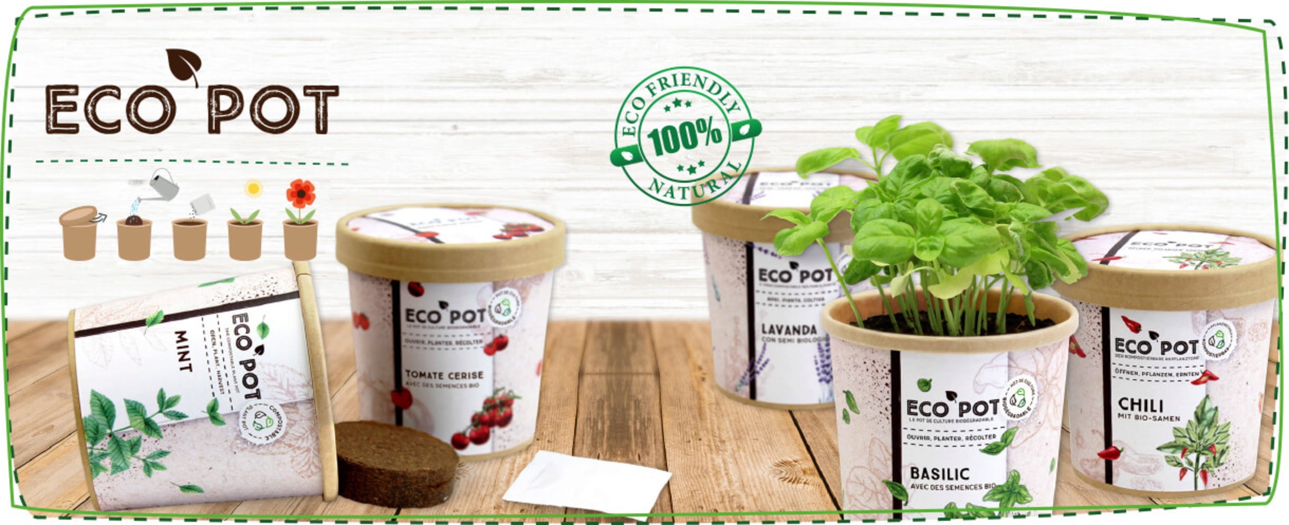 Feel Green ecopot 