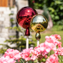 Windhager Sfera Decorativa per Giardino - 16 cm - Rosso