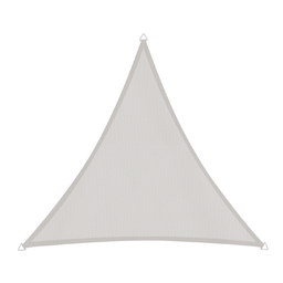 Windhager CANNES Triangle SunSail 5x5x5m - Cream-Grey