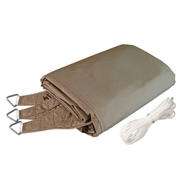 Windhager CANNES Triangle SunSail 4x4x4m - Taupe
